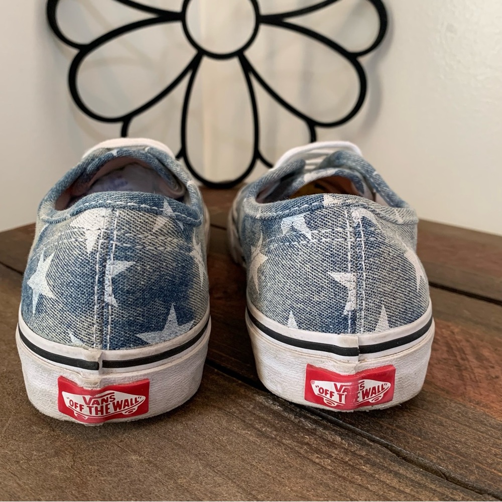 Vans Denim and Stars Unisex Skate Sneakers - Picture 7 of 11